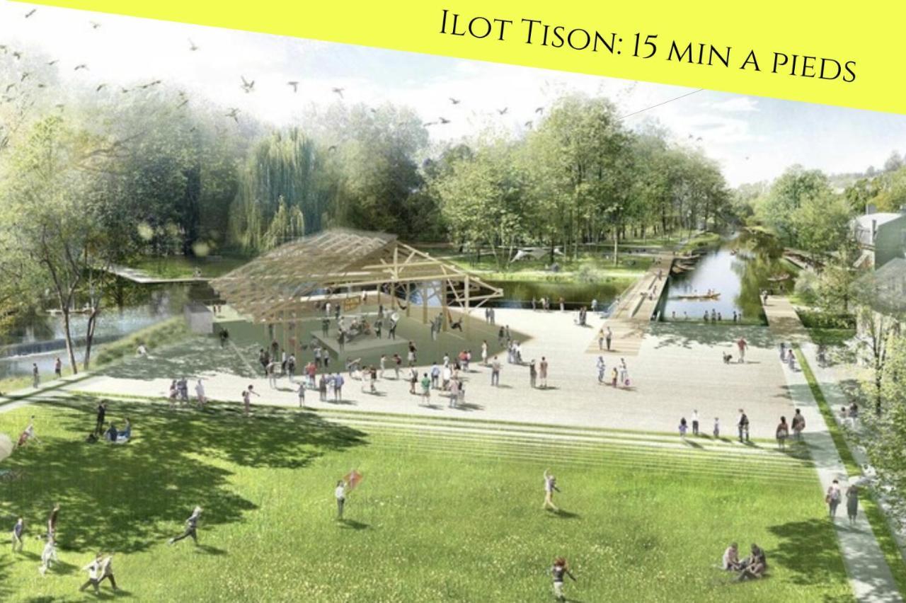 Les Appartements Du Pont Joubert Poitiers Kültér fotó